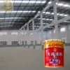 Indoor steel construction thin fire resistant coating