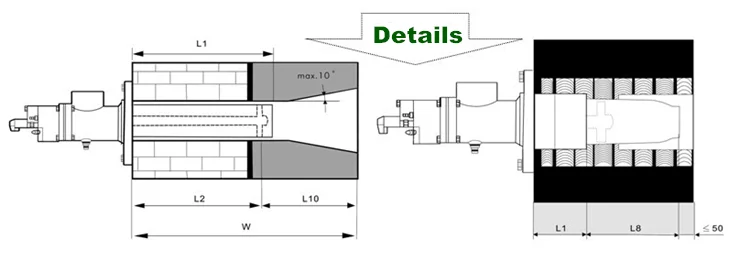 gas burner industrial nozzle light oil  burner for boiler parts