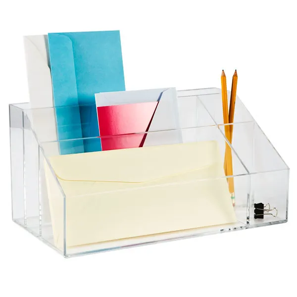 Custom Clear Acrylic Table Top Organizer Buy Table Top Organizer