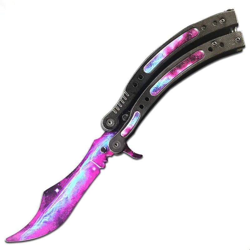 Csgo Butterfly Flipping Knife With Sapphire Pattern. Advanced