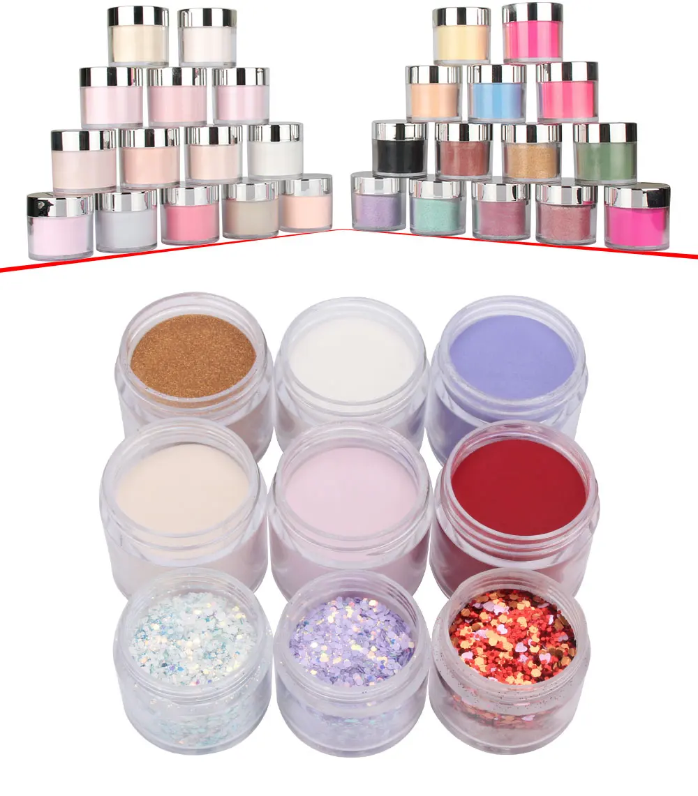 Custom Colored Nail Acrylic Powder 3 In 1 Dipping Powder 2oz Jar,250