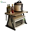 Modern Minimalist Double Rice Cooker Shelf Microwave Rack Shelf Kitchen Storage Storage Rack Factory Direct