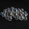 Colorful decorative aura electroplating natural mini rock quartz crystal sphere ball for gift