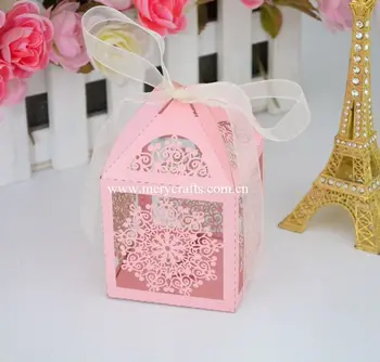 Desain Baru Warna Pink Pernikahan Favor Box Laser Cut Favor Box Pertandingan Dengan Kartu Undangan Mr071 Buy Kotak Mendukung Pernikahanlaser