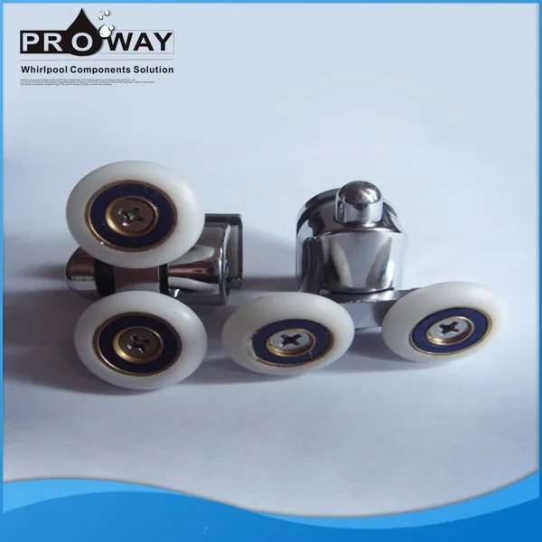 Bathroom Sliding Glass Shower Door Knobs Chrome Square Door Handles