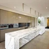 Italian Calacatta Marble Benchtop,Kitchen Benchtop Marble,Marble Kitchen Benchtop