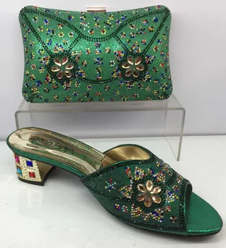 Italian Stones Party Shoes And Bags Shoe Bag Matching Sets For Women Italian Stones Party Shoes And Bags Shoe Bag Matching Sets For Women Guangzhou Factory