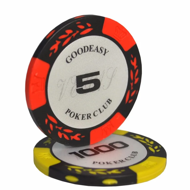 14g European Casino Wholesale Custom Clay Poker Chips For Entertainment