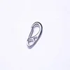 Stainless steel egg shaped spring snap hooks