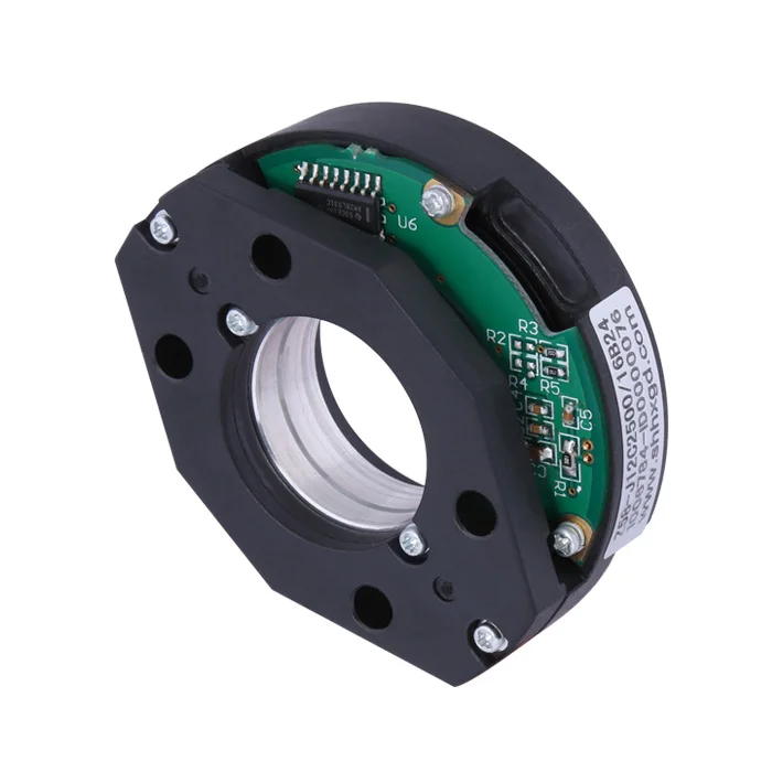 Z58 optical encoder Module Incremental Sensor bearingless encoder extra thin 15mm thickness for robot arms application