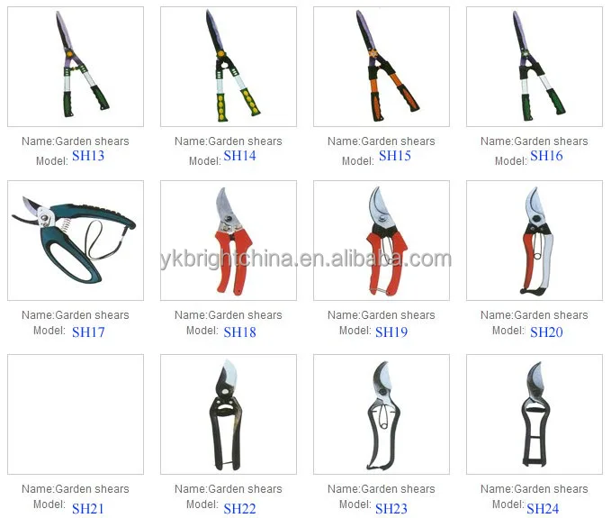 Garden Aluminium Pruning Shear Heavy Duty Soft Grip Handle Shears