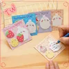 Memo paper Pads Style korean stationery custom Self-Adhesive Feature cartoon magnetic die cut sticky notes