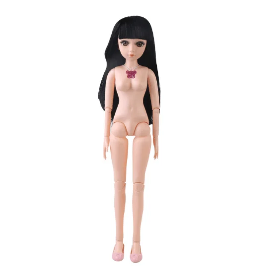 1 Pieces 90% New 60cm Female Doll Body 1/3 Bjd Doll Accessories