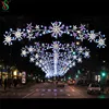 Zhongshan Wholesale Holiday Christmas Commercia Ball Shaped Decoration Led Cross Street Motif Lights