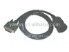 OBD2 Interface truck J1708 6pin to DB15 Male Cable