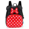 China custom cheap cute mini backpack baby girl school bag spiderman