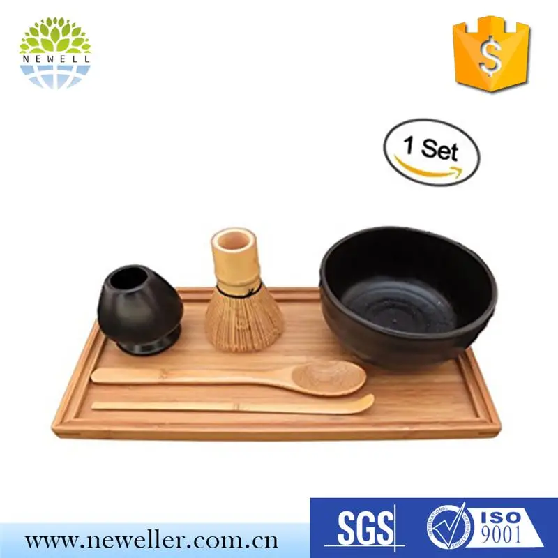 Fashion Design disposable popular matcha set with full prongs