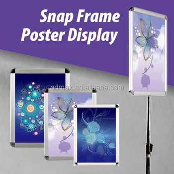 Portable Aluminium Poster Stand Snap Frame Buy Poster Stand