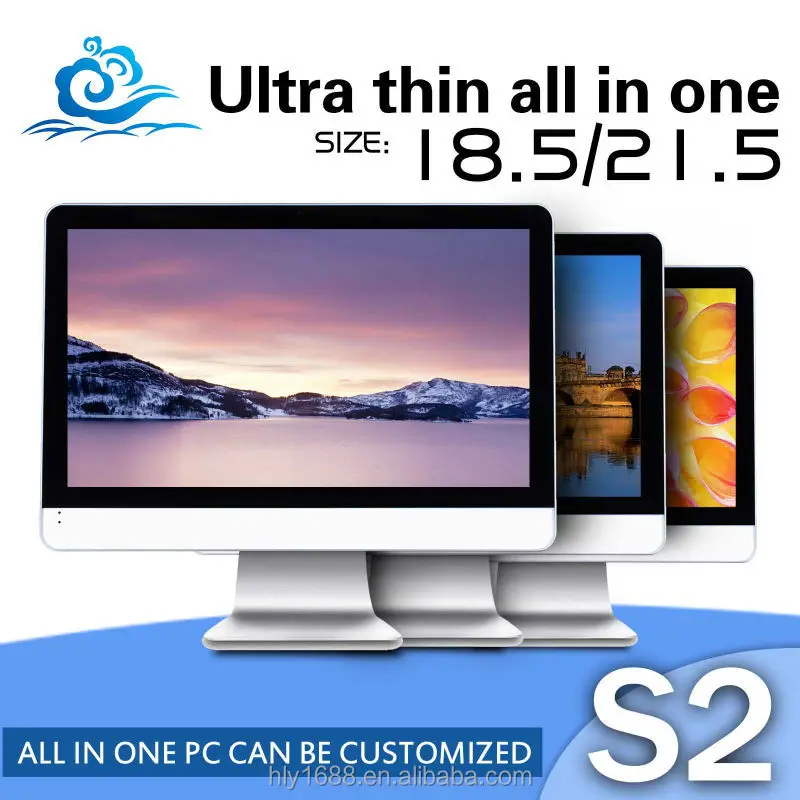 S2 4gb ram 500gb hdd desktop micro industrial pc support touch screen graphics card Mini laptop Computer station all in one pc