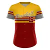 Wholesale Custom Softball/Baseball Jersey Uniforms Design Logo For Team