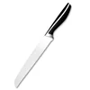 ABS Forged Handle and 8 inch stainless steel blade with serrated bread knife for kitchen