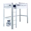 No.1481 Morden Design High Sleeper Wood Bunk Bed with Ladder