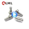 New Product CNC Turning Machining Lathe Parts Metal Safety Spring Dowel Pin Quick Release Ball Lock Pin