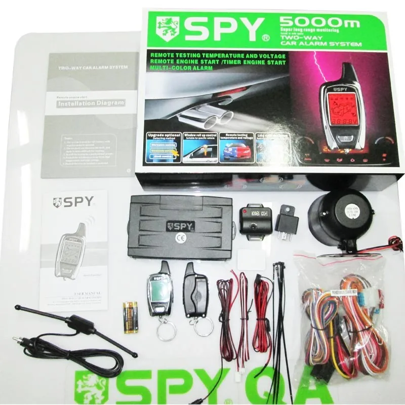 Spy 5000m Wiring Diagram For Alarm - Complete Wiring Schemas