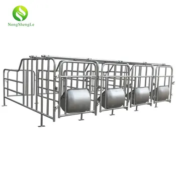 Pig Farm Equipment Breeding Pig Cage Galvanized Crates Farming ...