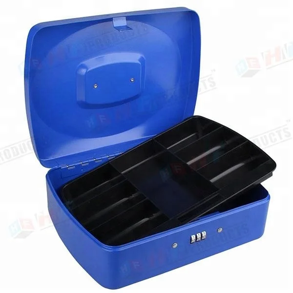 Money Storage Box Code Safe Coins Cash Saving Portable Cash Box For