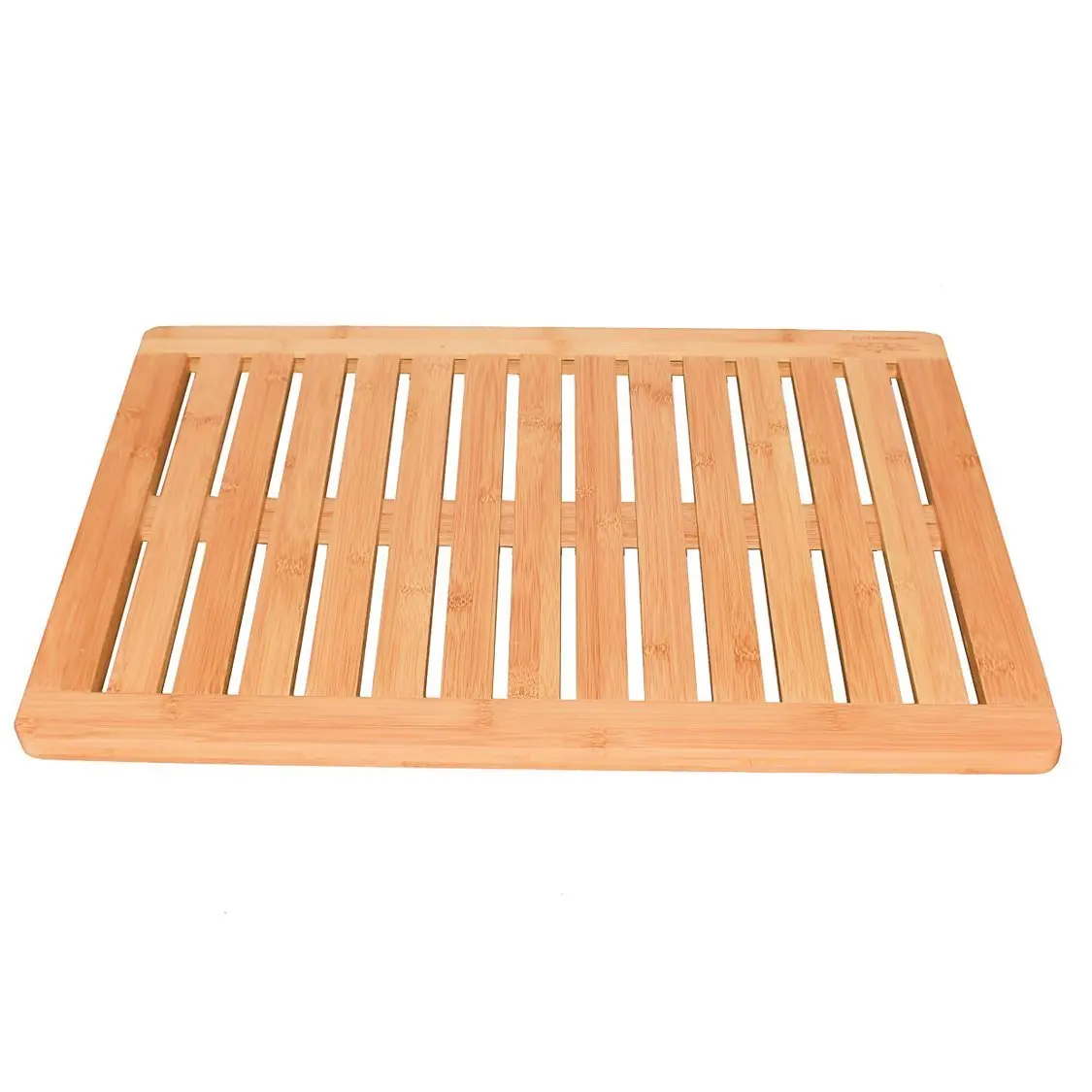 Bamboo Bath Mat Bathroom Bamboo Mat Anti Slip Bamboo Wood Waterproof