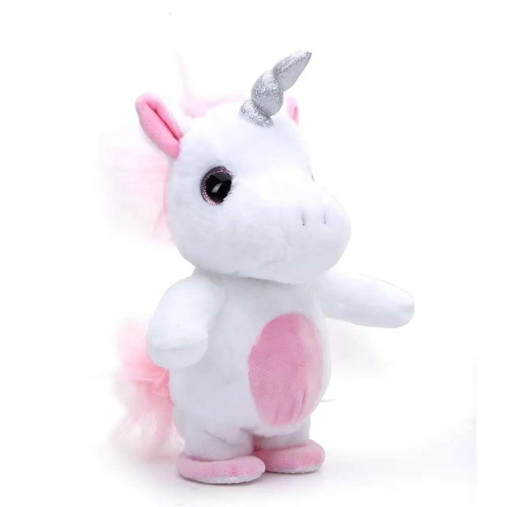 pink unicorn cuddly toy