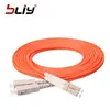 sc-lc cat6 duplex multimode jumper fiber optic patch cable