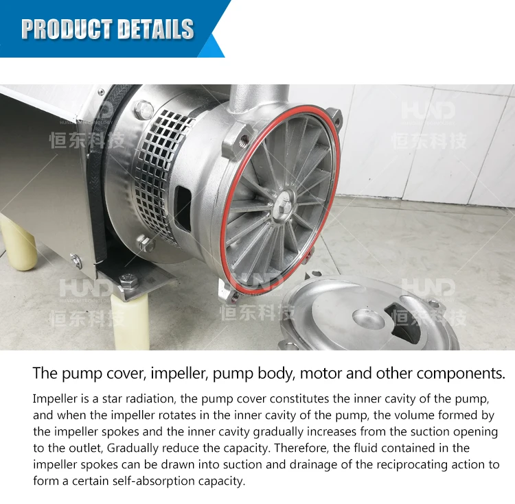 Sanitary Food Grade Stainless Steel Self Suction Pump Buy Self