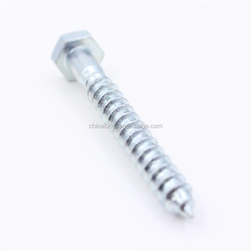 #14 X 1 Hex Head Wood Screw 8 Inch Long Wood Screws - Buy Bs 1210 Hex ...