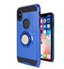 Wholesale Cell Phone 2 In 1 TPU+PC Shockproof Mobile Case with Finger ring For Iphone X