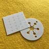 Six Holes Al2O3 Alumina Ceramic Plate