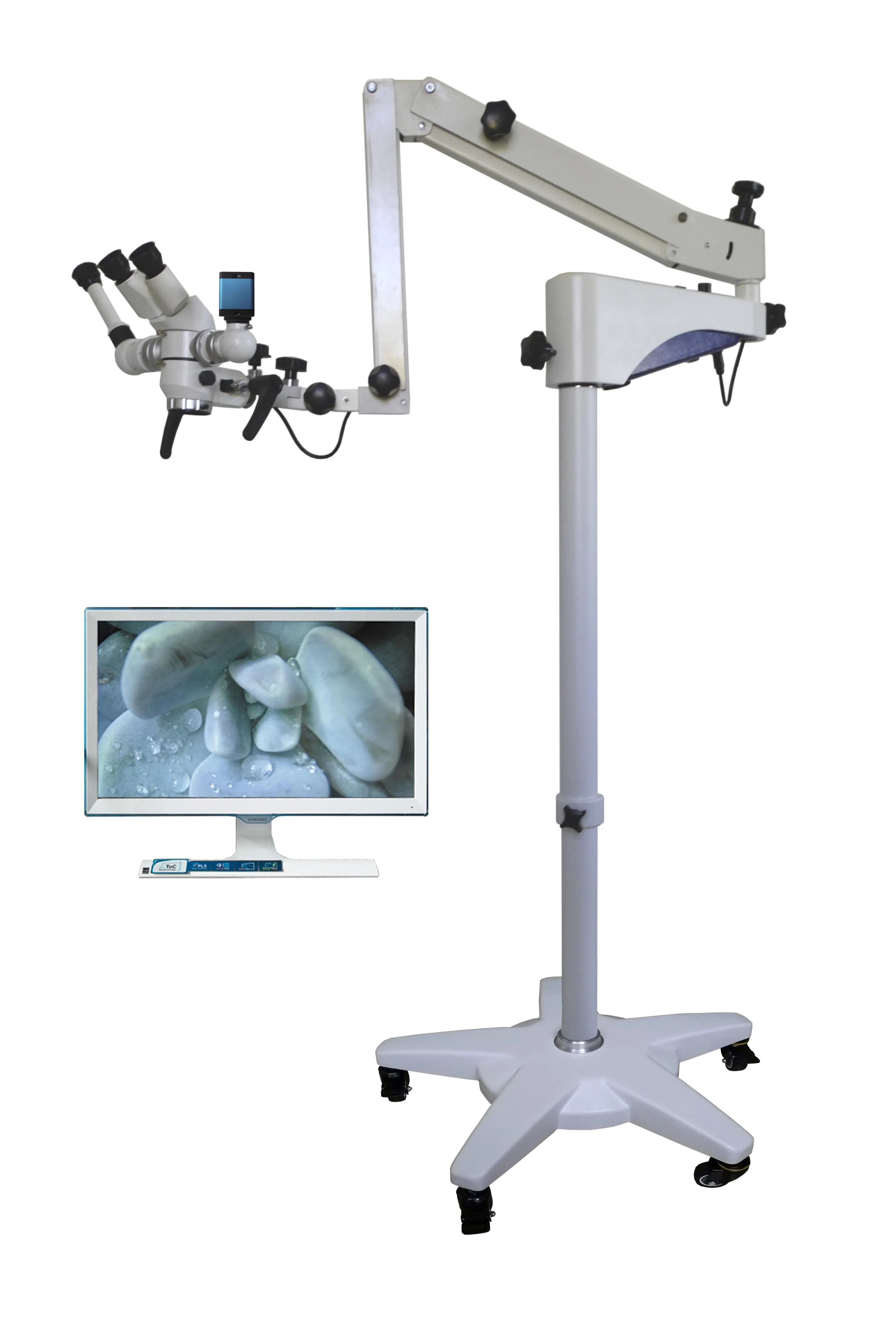 Binocular Led Surgical Ophthalmic Operating Operation Microscope With