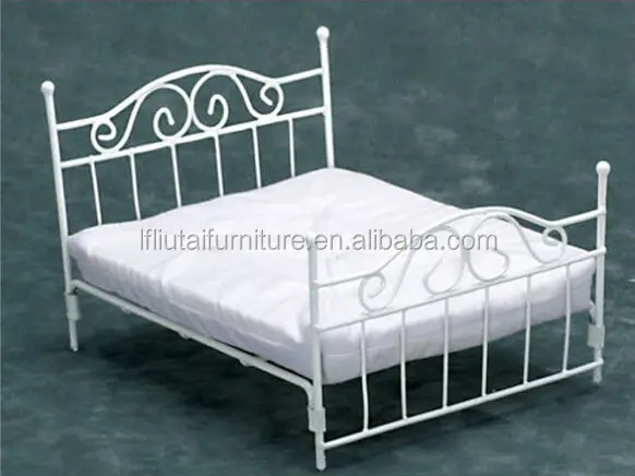 Super High Quality Cream Metal Bed Frame - Buy Cheap Metal Beds,Round JW-21