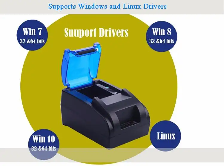 58mm Thermal Printer Machine Receipt Pos Bill Printer For Cash Register