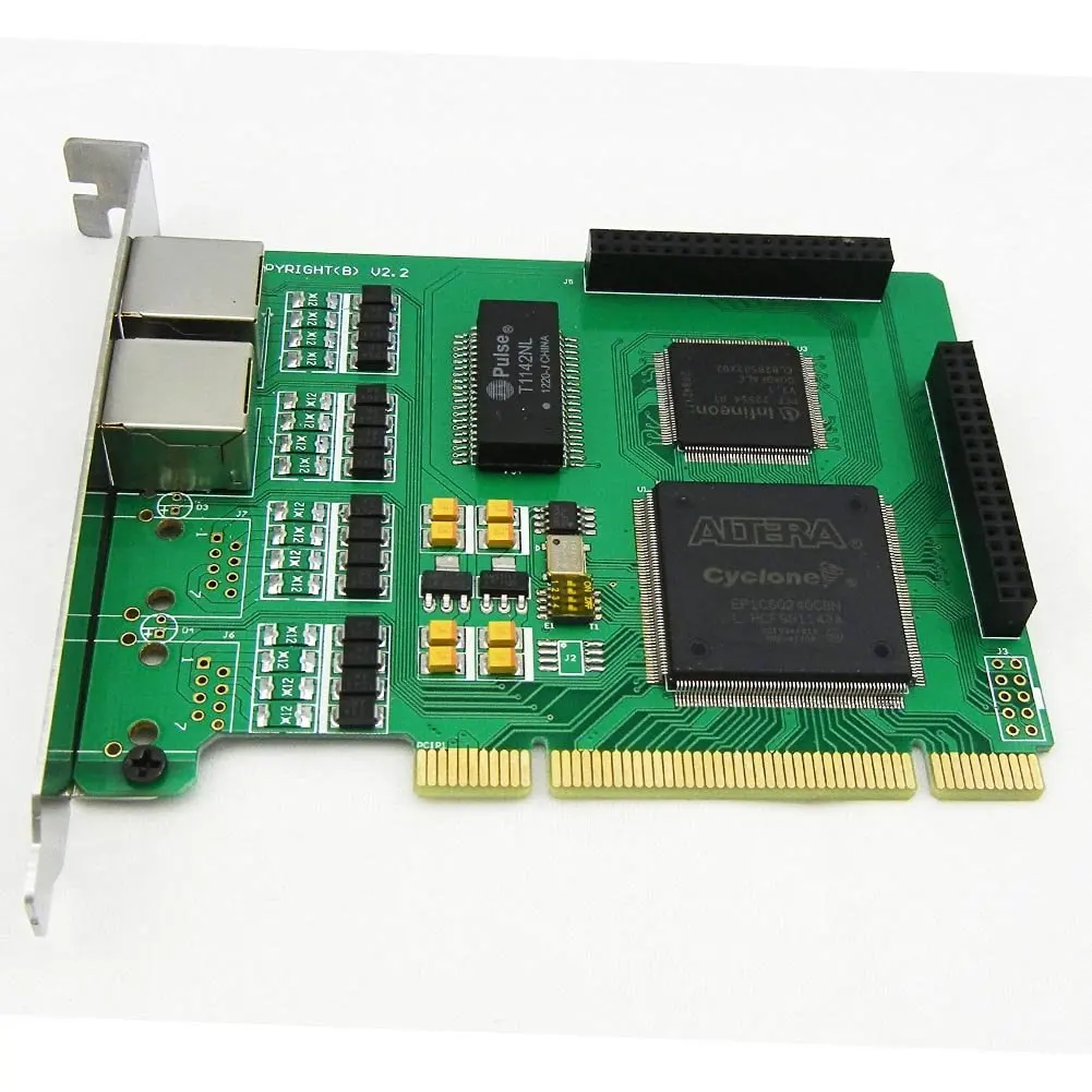 Dual Spans Selectable E1 or T1 Pci Card Suitable for Asterisk Based Applications
