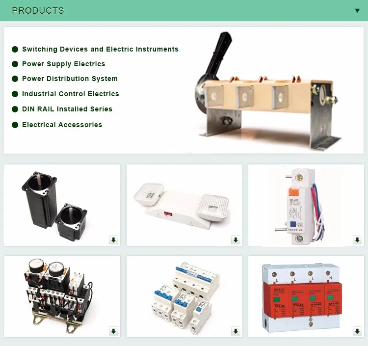 High Quality C45 Series 1-63 Amp Mini Circuit Breaker Electrical MCB