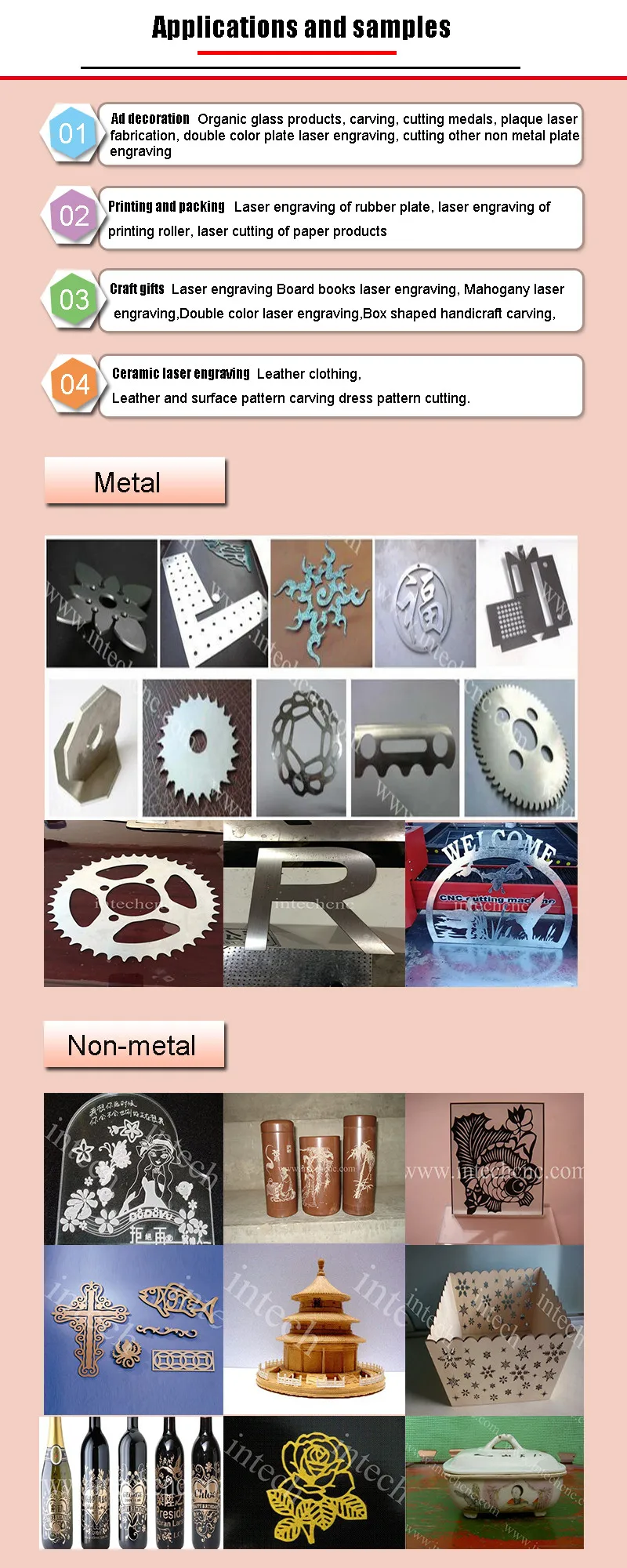 Newest 500*300mm laser engraving machine 50w