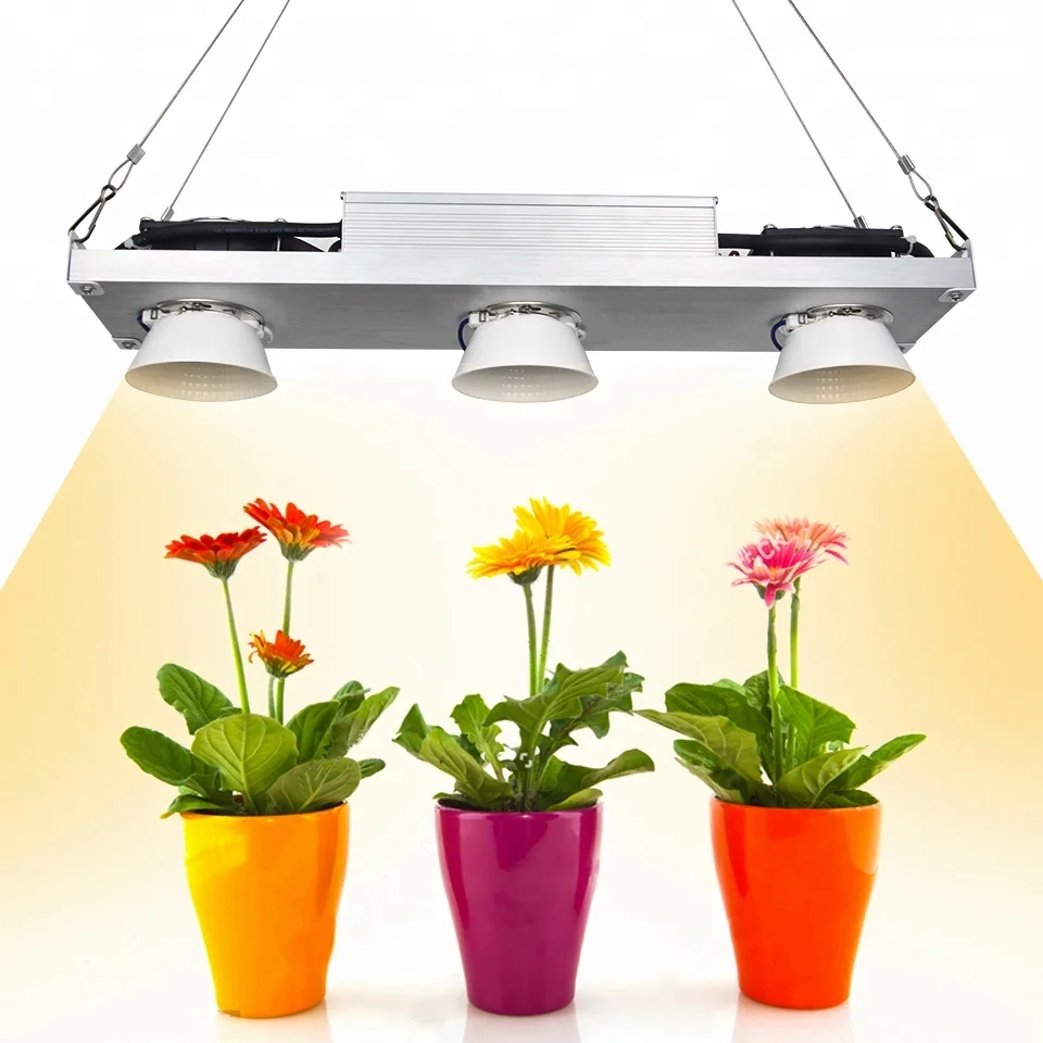 Dimmable CREEs CXB3590 300W COB LED Grow Light Full Spectrum Vero29 Citizen LED Growing Lamp Indoor Plant Growth Lighting