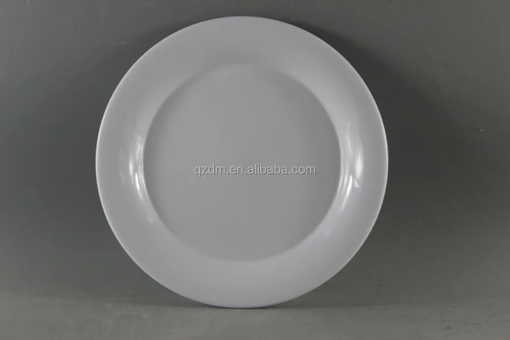 Top Sale Simple Design Melamine Round Plate And Dish