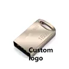 Custom logo mini pen drive USB 2.0 16GB 32Gb 64 GB usb flash drive, usb stick housing for coopration gift