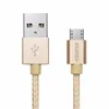 Aluminun casing Data and sync Micro USB to 2.0 Type A male USB cable for mobile phone Android Samsung and more