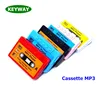 New Promotional Gift Mini SD/MMC Card USB 2.0 Retro Cassette Tape Style Mp3 Player For Media Music Leisure