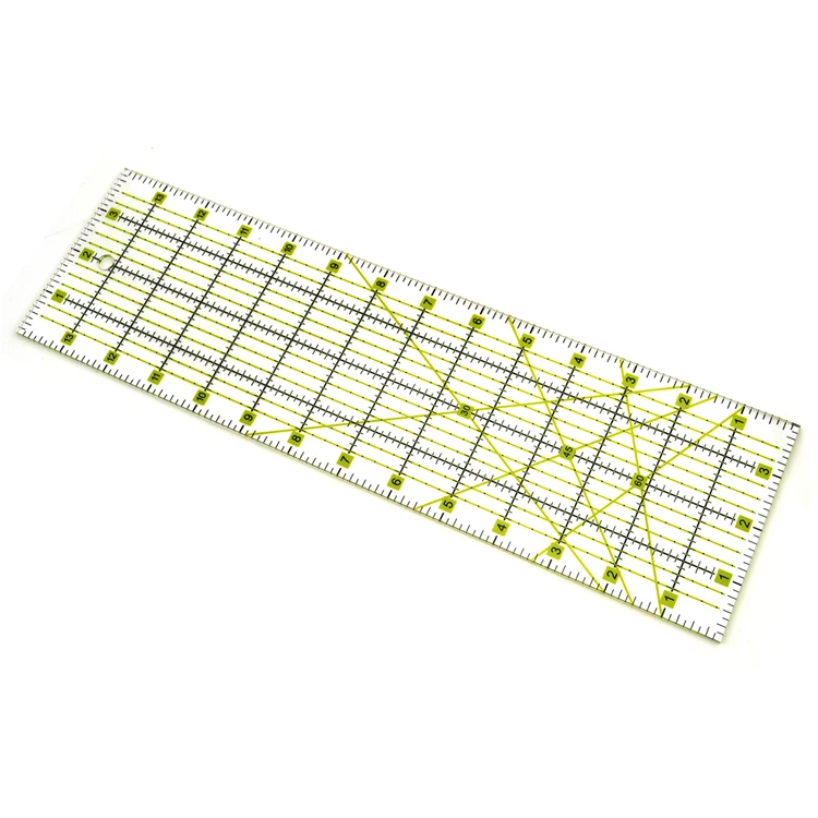 6x24inch Acrylic Square Quilting Ruler Buy Acrylic Quilting Ruler