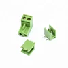 2 pin green color 5.08mm pitch plug-in terminal block